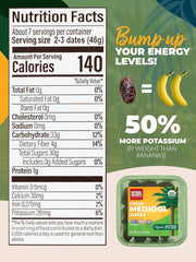 Natural Delights dates snack-ready bite, ideal for busy days or post-workout energy.