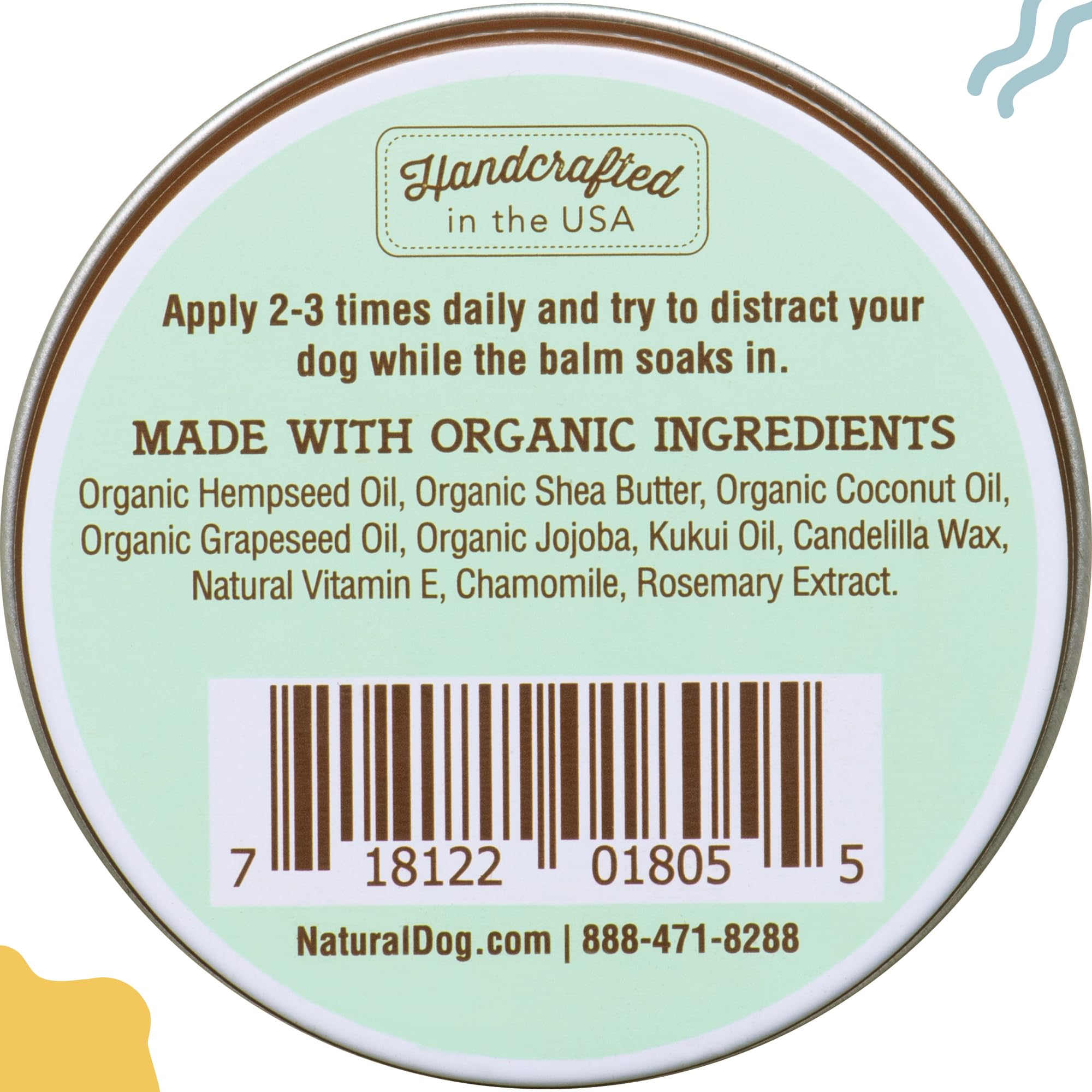Safe, lick-safe balm for regular dog nose care.
