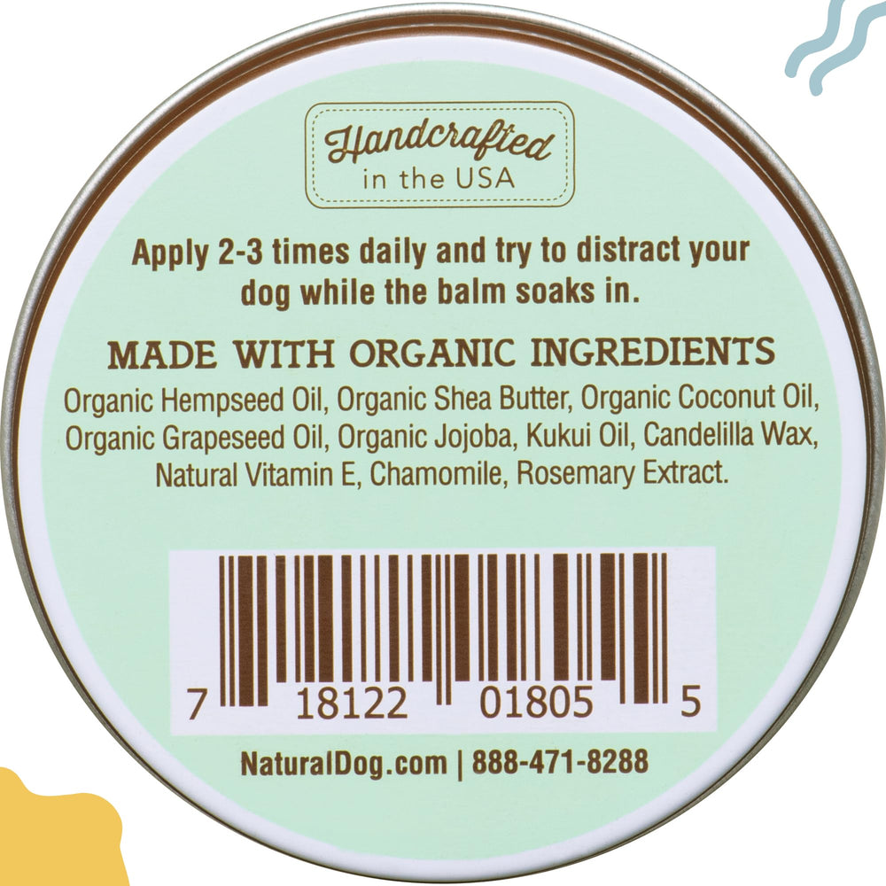 Safe, lick-safe balm for regular dog nose care.