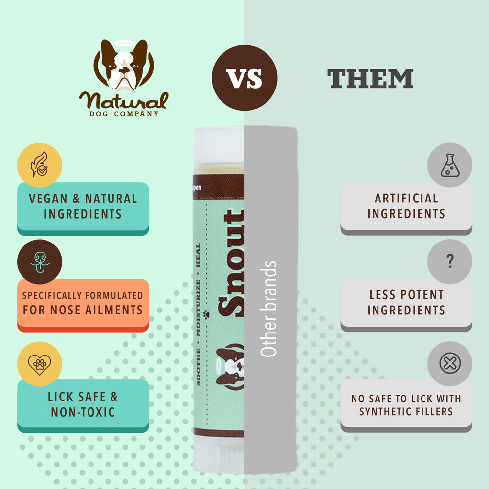 Natural Dog Company Snout Soother balm ideal for winter use.