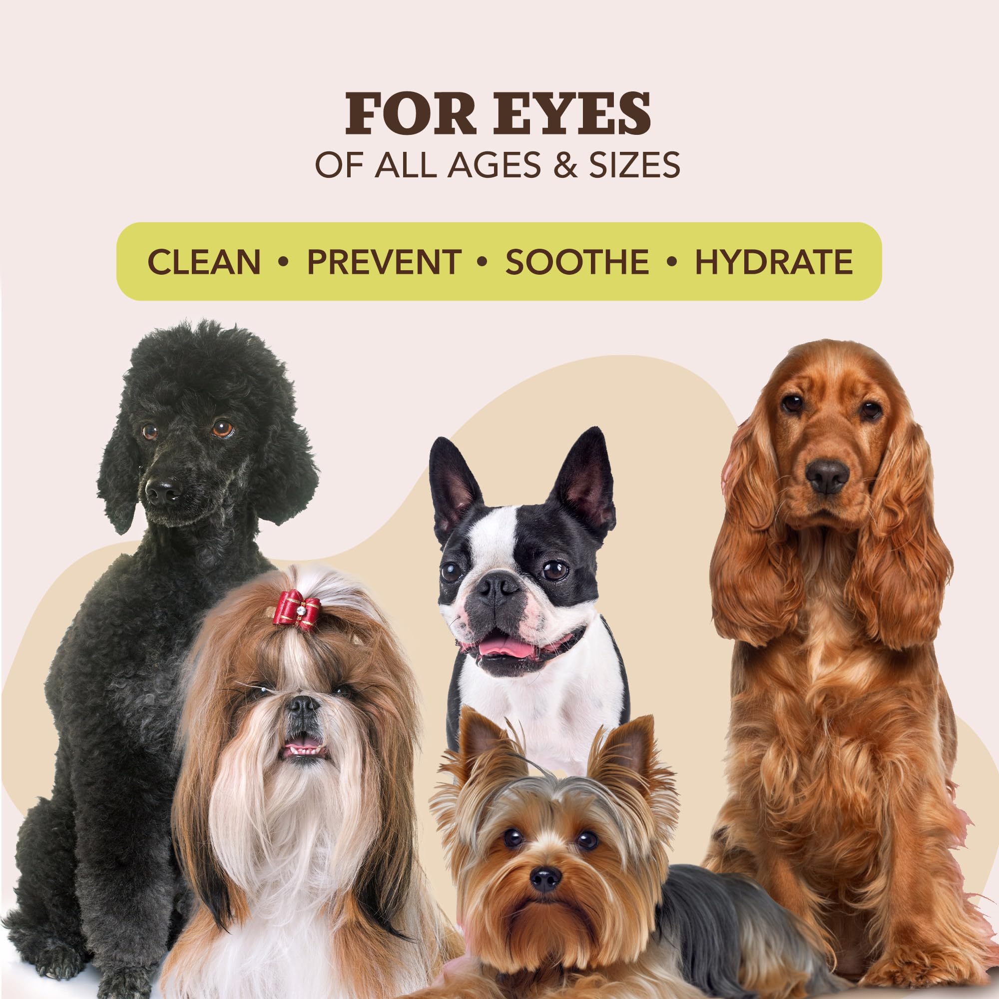 Natural Dog Company Wrinkle Wipes travel: portable grooming solution for walks and trips.