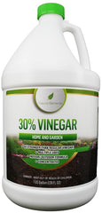 Natural Elements 30% Vinegar bottle demonstrates powerful cleaning for home tasks.
