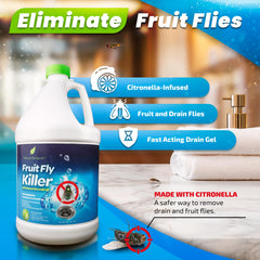 Natural Elements gel close-up highlighting thick citronella texture.