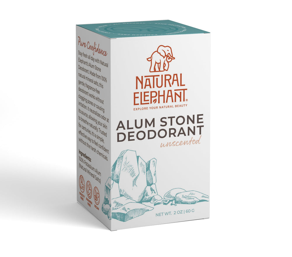 Natural Elephant unisex deodorant stick for everyday use.