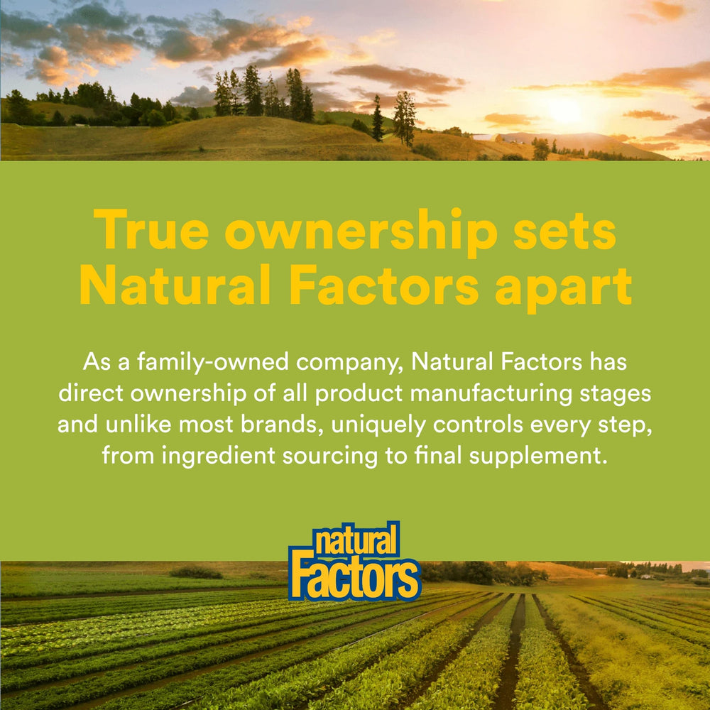 Natural Factors DGL label showing ingredient panel and licorice root extract.
