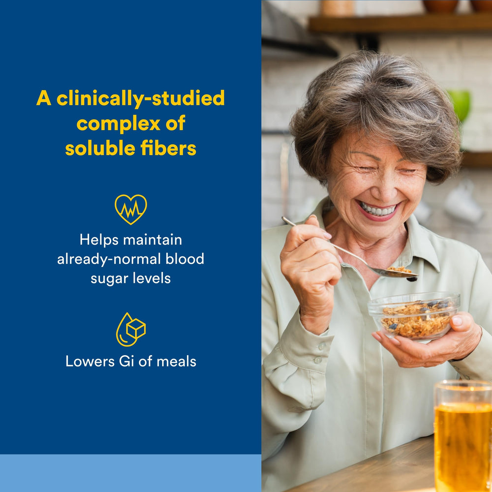 Natural Factors PGX capsules ready-to-swallow for longer fullness after meals
