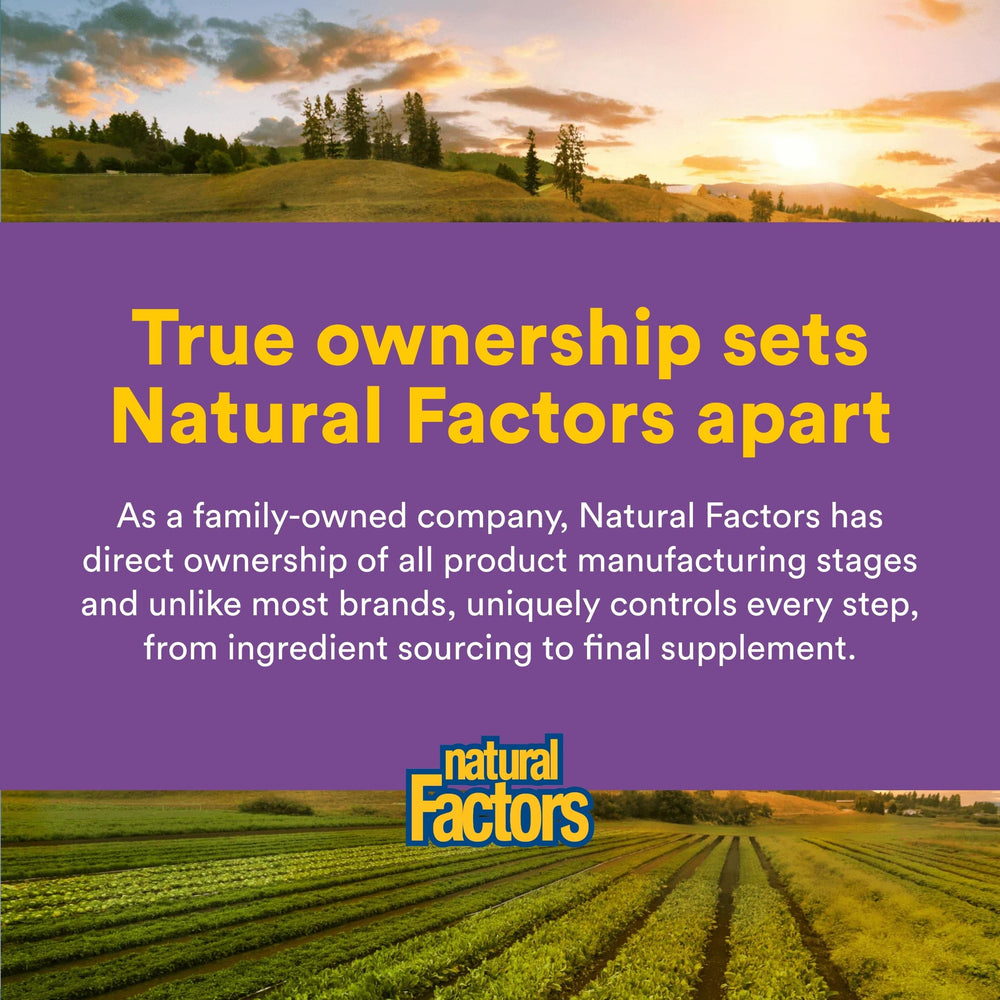 Natural Factors saffron capsules arranged for easy daily use.