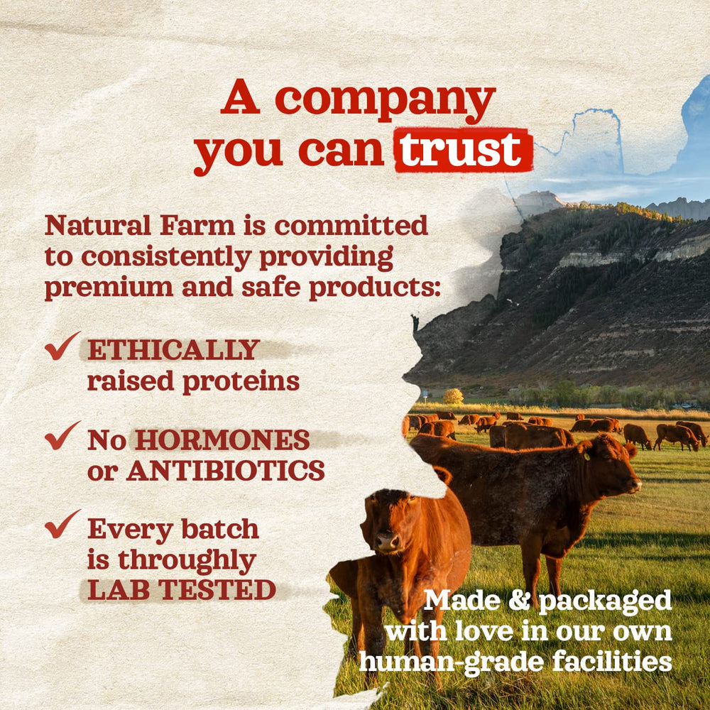 Natural Farm lab-tested quality ensures safe batches.
