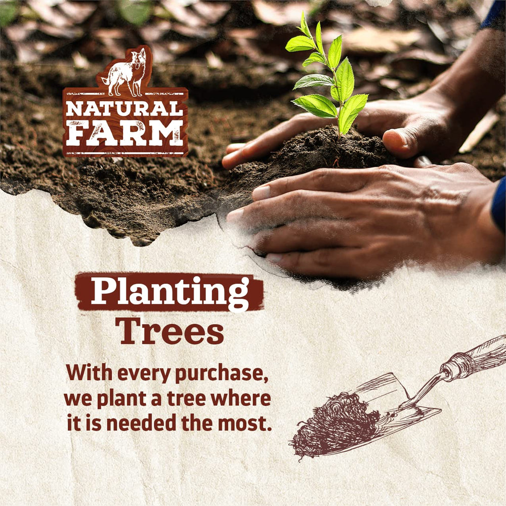 Natural Farm 6-pack bones offer convenient, ready-to-serve treats.