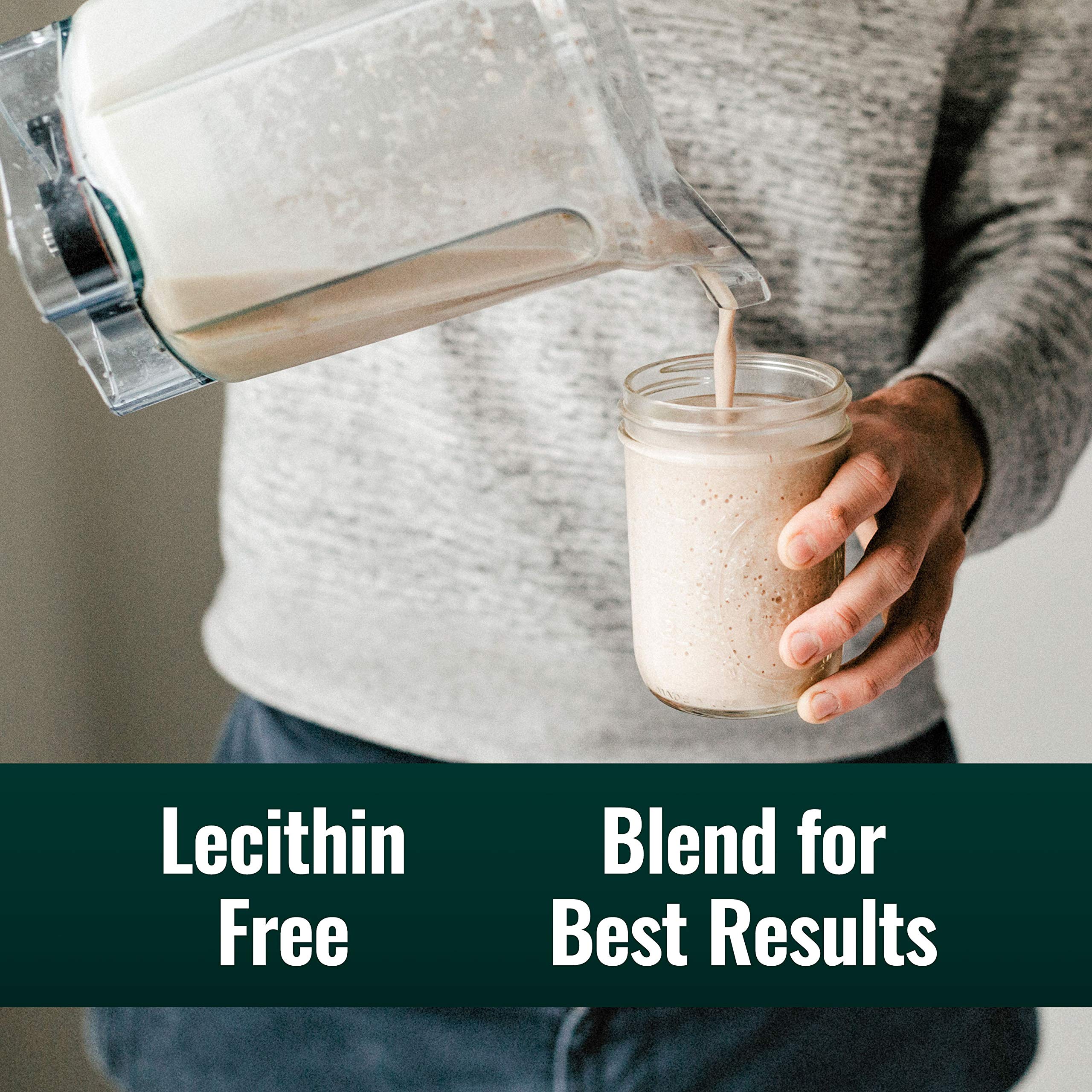 Real Vanilla flavor dissolves smoothly in milk or water.