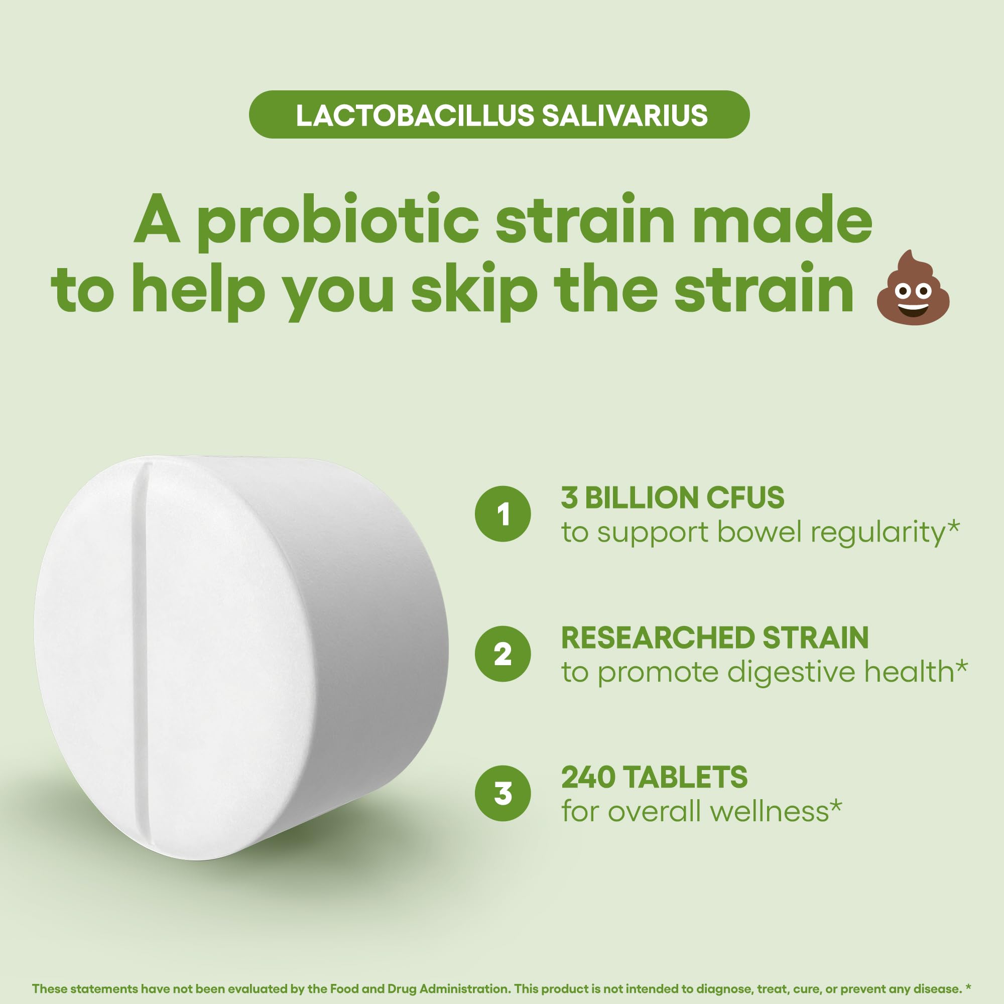 Natural Foundation Digestive health benefit visual highlights gut balance support.