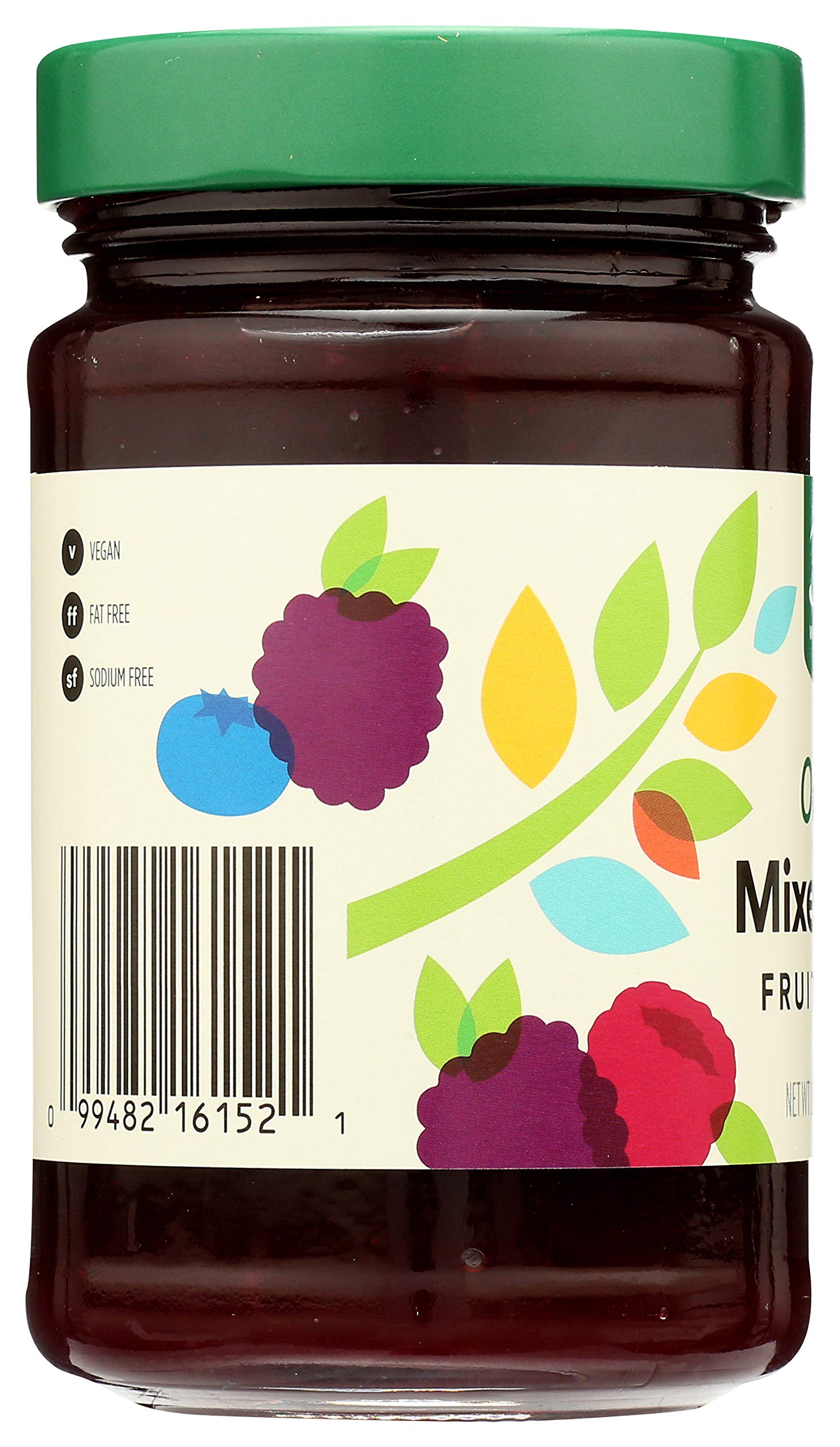 365 Spread uses natural fruit pectin for ideal texture.