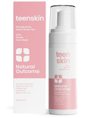 Natural Outcome Teen Face Wash bottle for gentle, oil-free cleansing on teen skin.