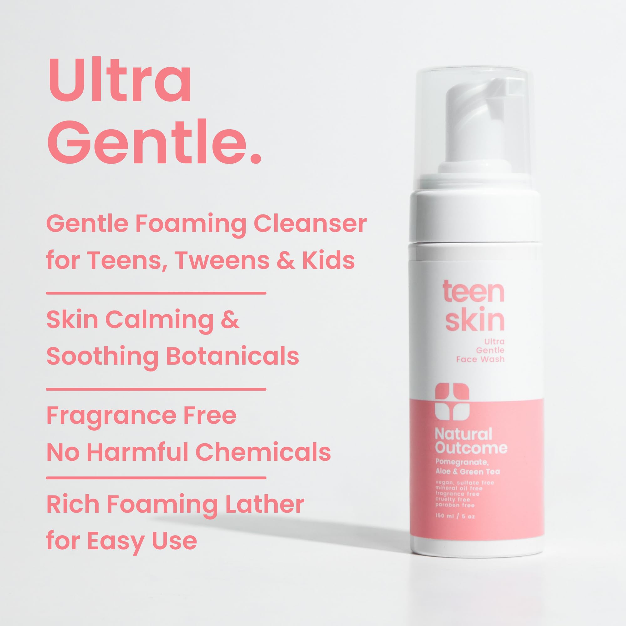 Foam-lather close-up showing easy application and rinse-off for busy mornings.