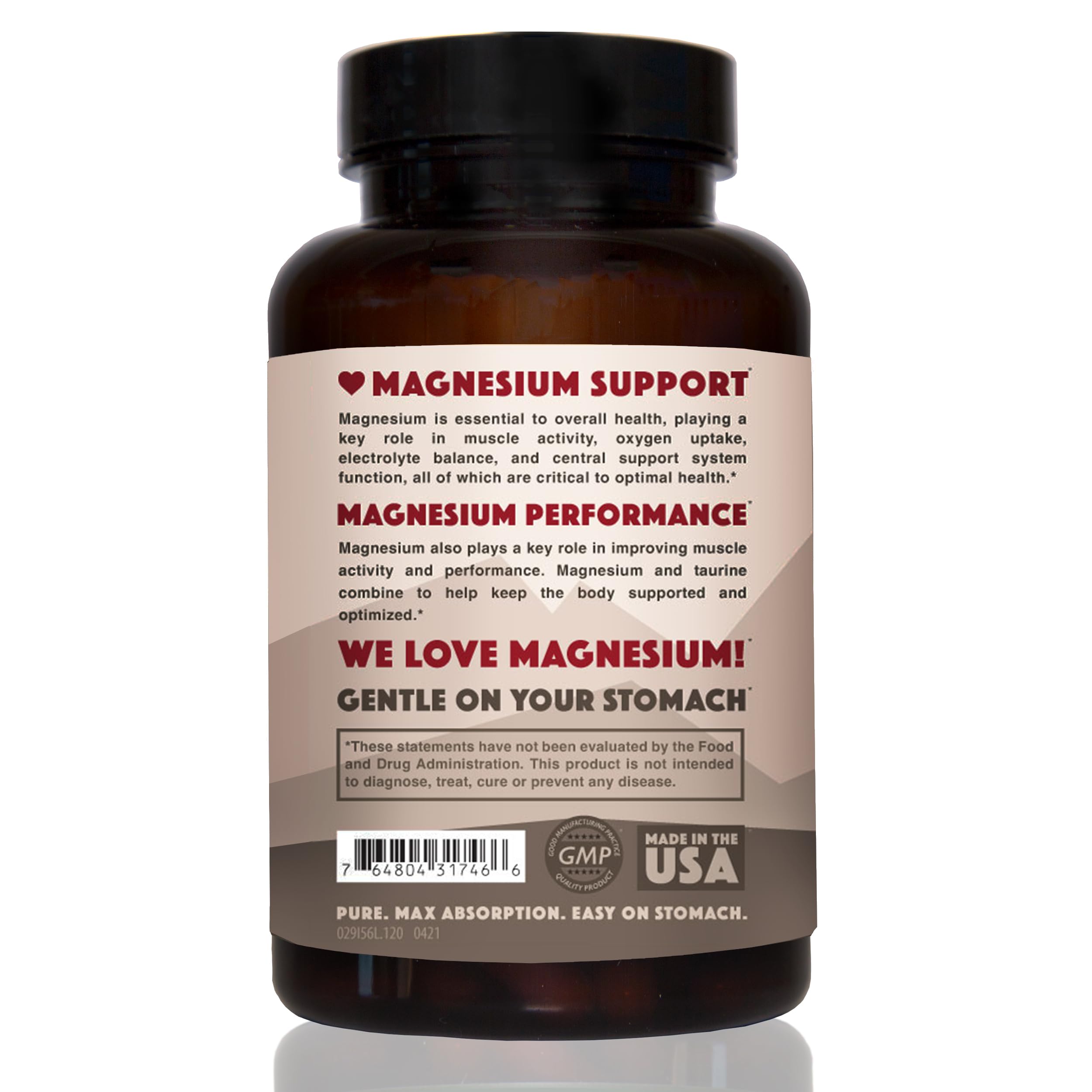 Natural Rhythm Magnesium Taurate vegetarian capsules reinforce clean, allergen-friendly daily wellness.