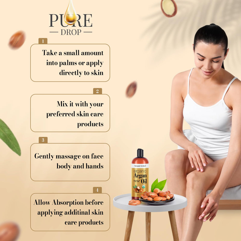 Natural Riches Argan Oil cold-pressed purity and versatility