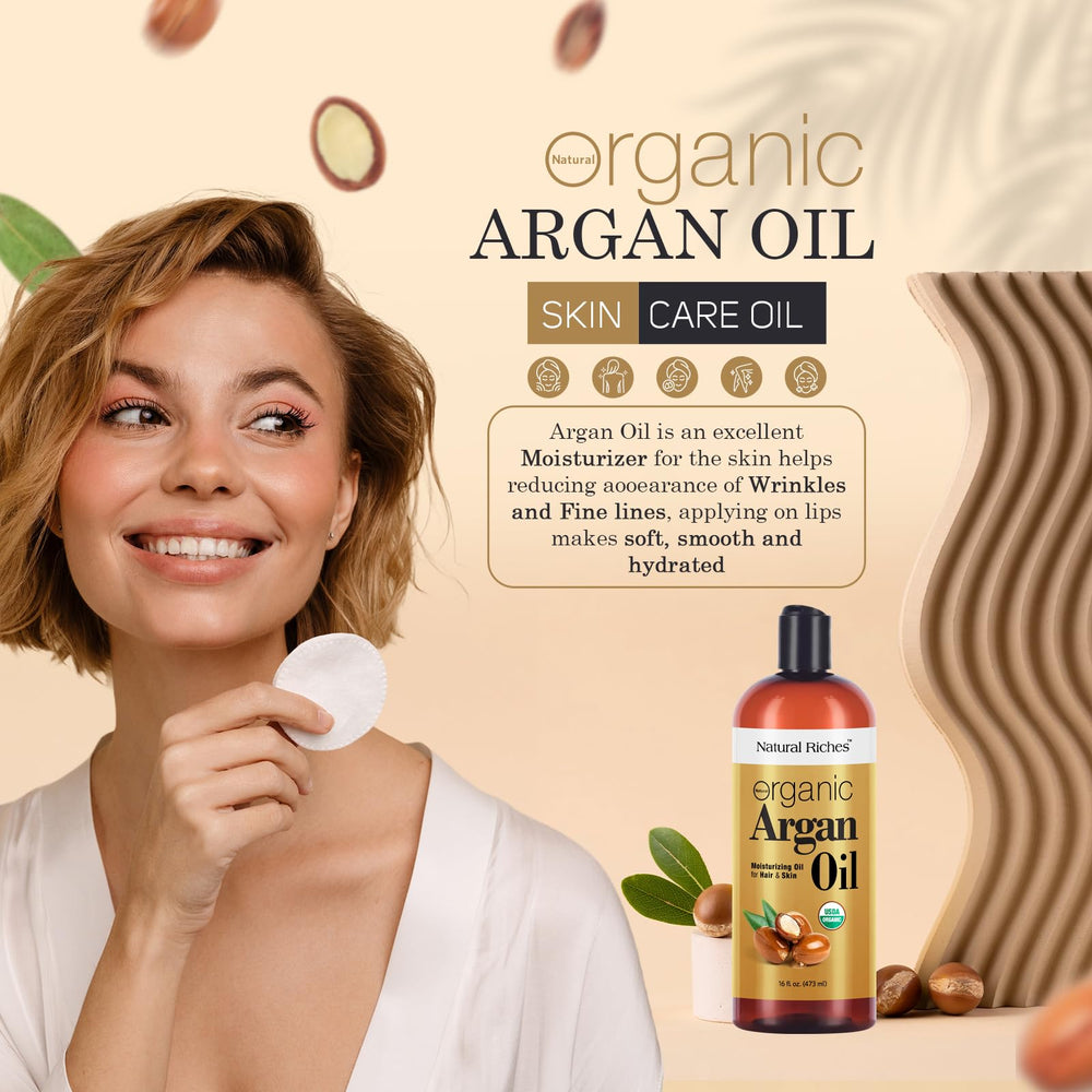 Natural Riches Argan Oil for face and body hydration