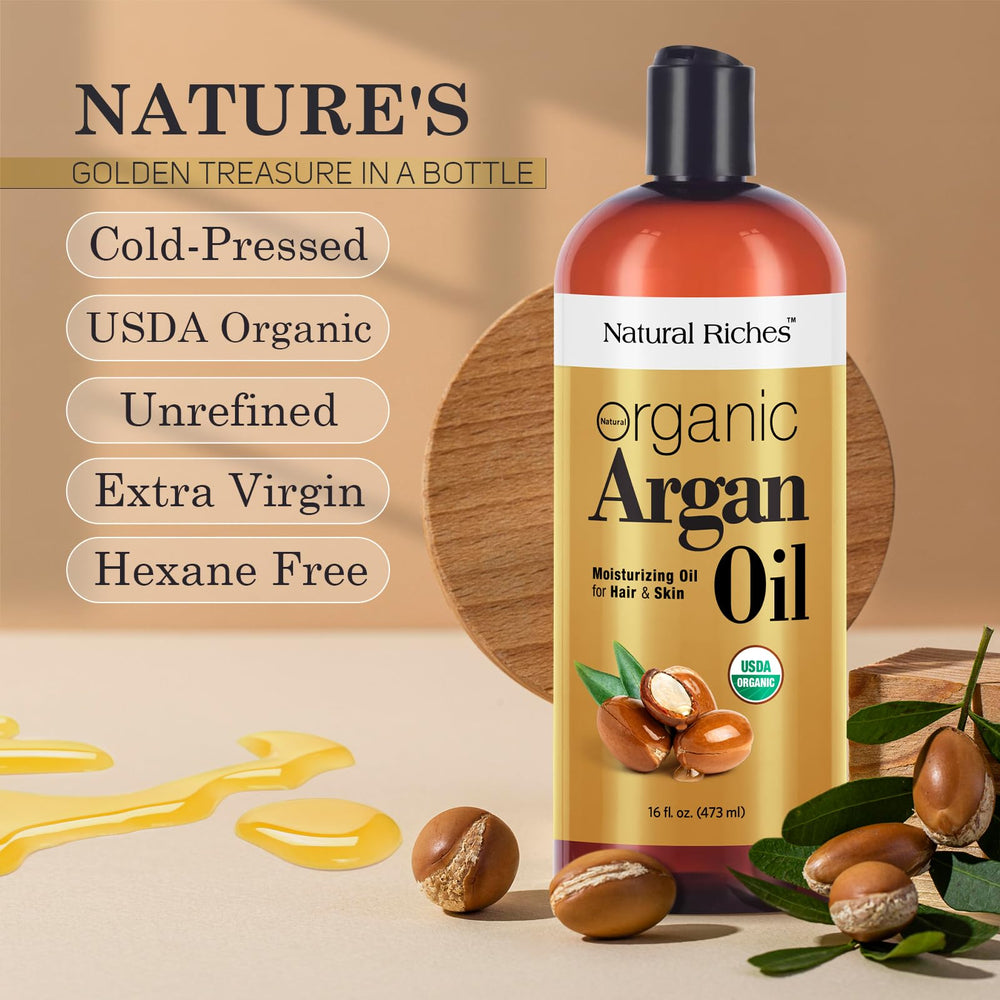 Natural Riches Argan Oil non-GMO cruelty-free formula
