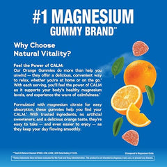 Natural Vitality Calm vegan and gluten-free symbol on bottle label