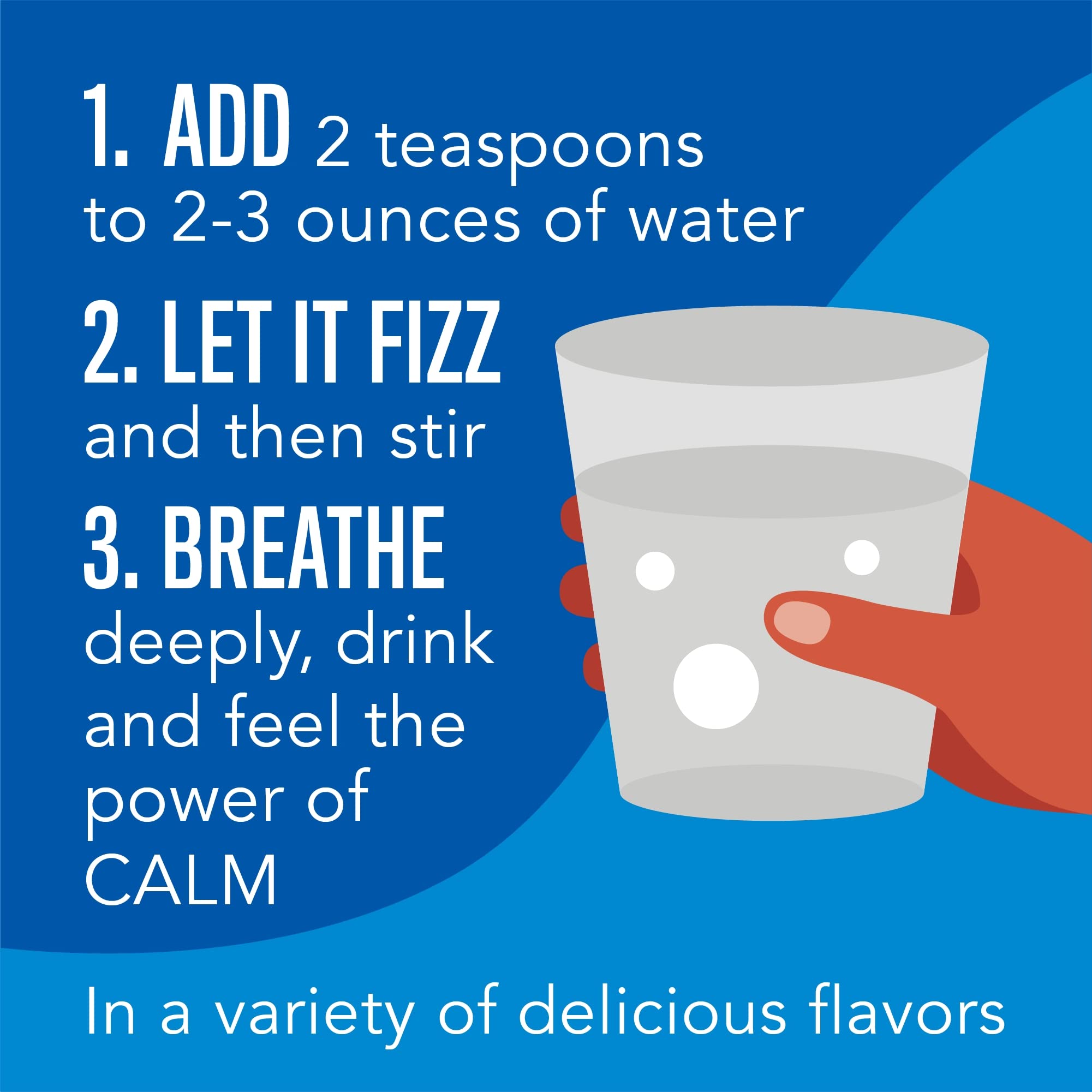 Natural Vitality CALM morning routine image supports stress relief potential