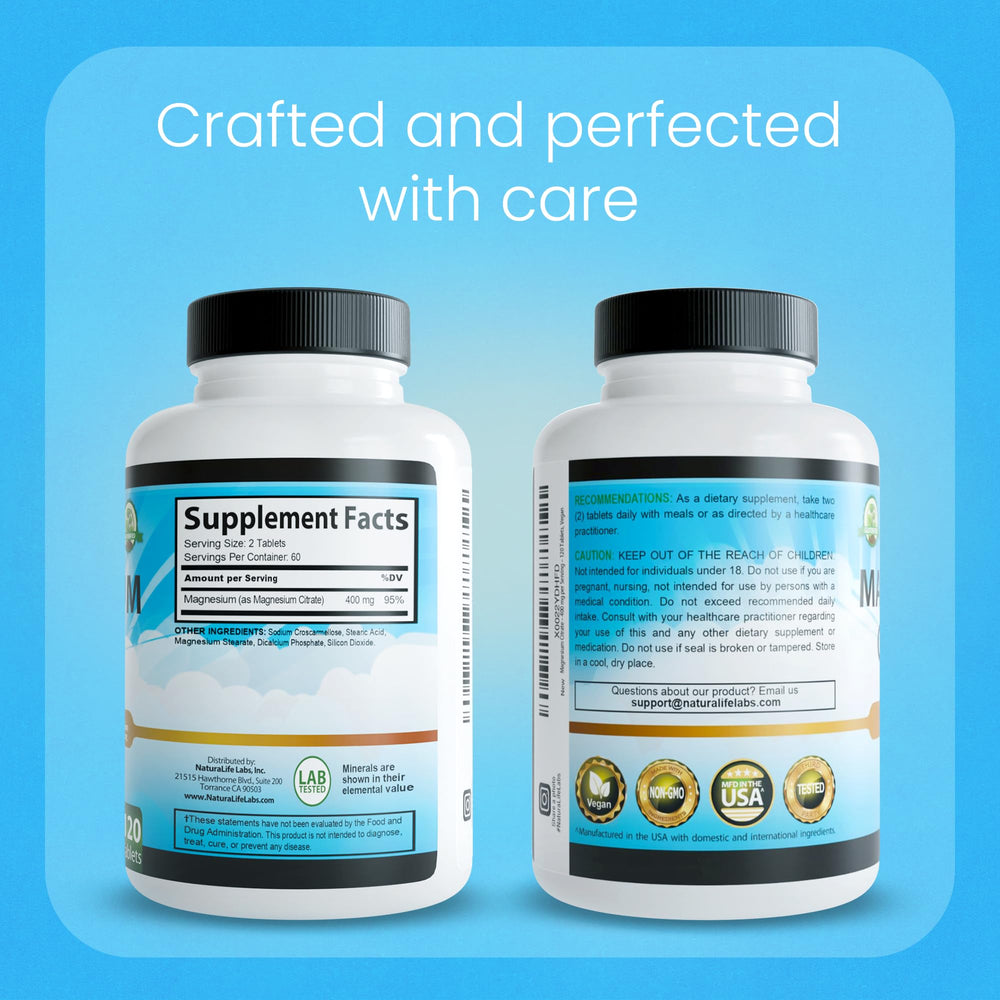 NaturaLife Labs bottle lineup showing convenient daily dosing.