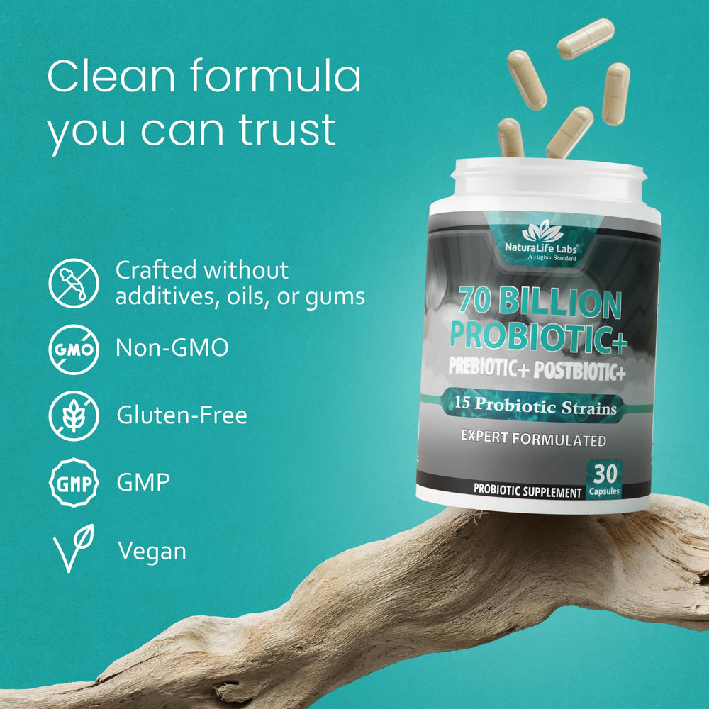 Naturallife Labs product shown with FDA-registered facility assurance