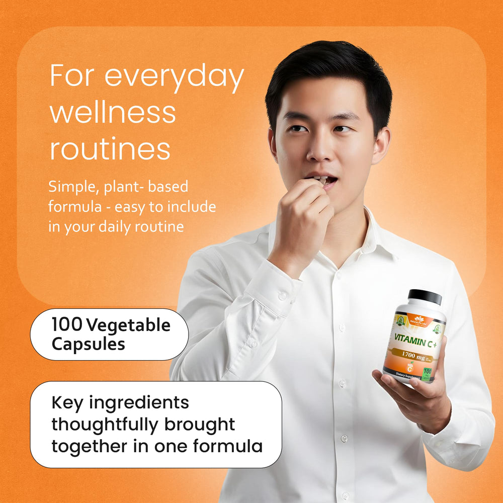 NaturaLife Labs vegan, non-GMO, gluten-free badge highlighting product purity.