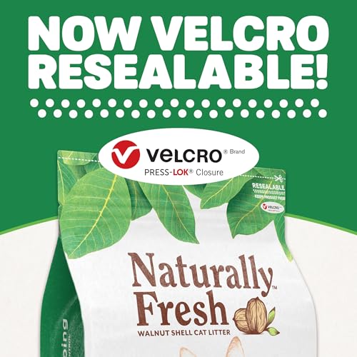 Naturally Fresh walnut-shell-litter-clumps-fast image shows quick hard clumps for easy scooping.