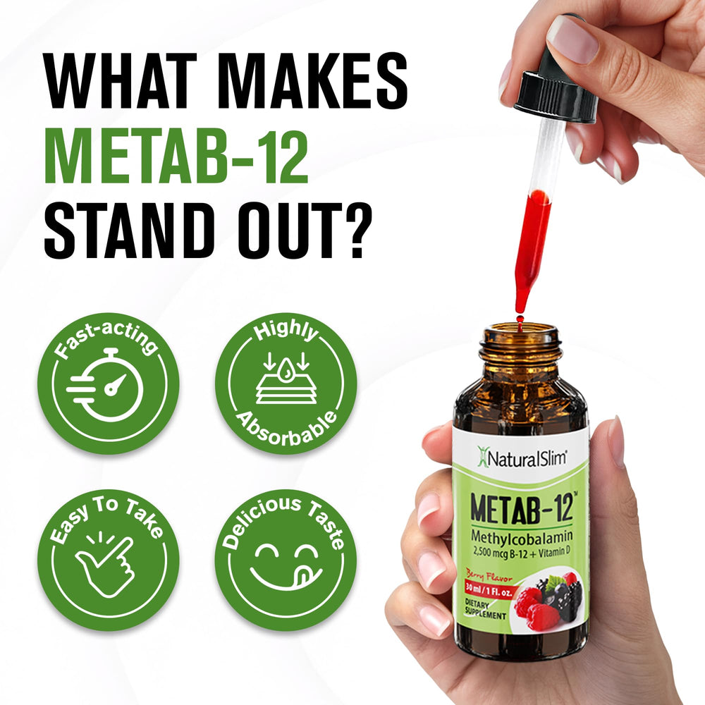 NaturalSlim daily energy boost with berry drops in use