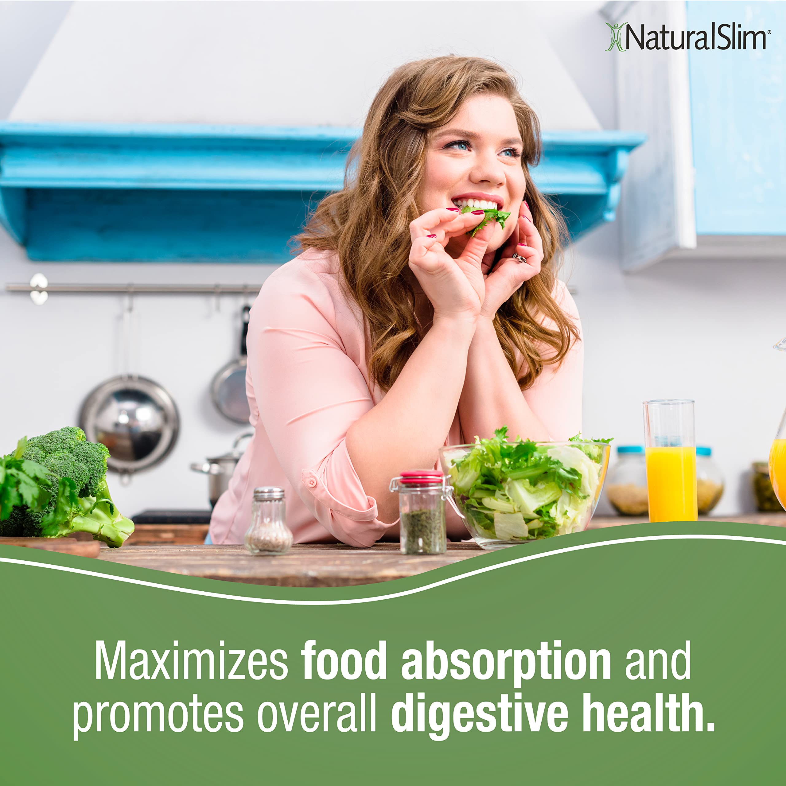 NaturalSlim Helpzymes digestive supplement tablet reflecting science-backed formula for nutrient breakdown.