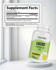NaturalSlim Kadsorb capsule close-up highlighting small, easy-to-swallow capsules.