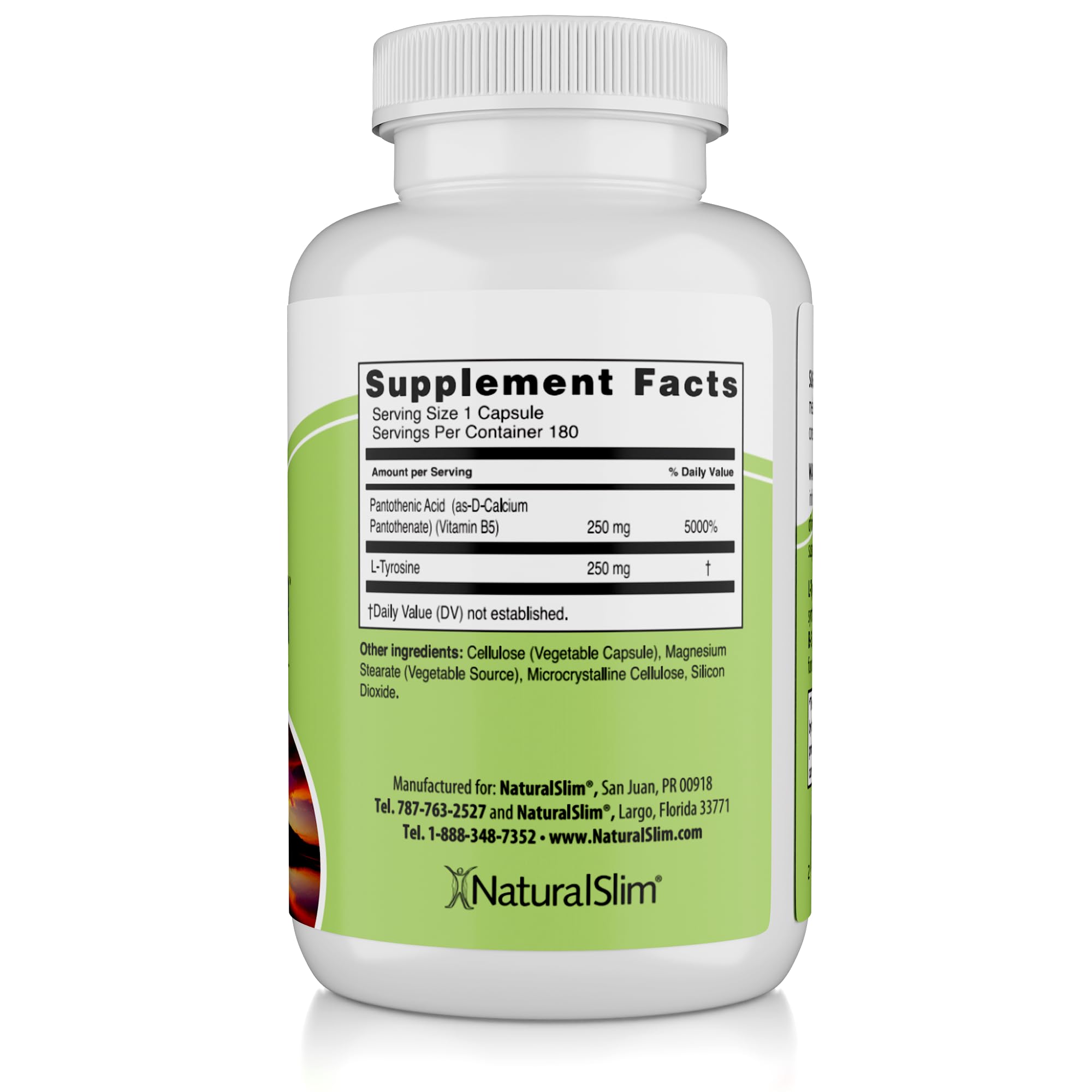 Breakfast moment with NaturalSlim Stress Defender capsules alongside a healthy meal