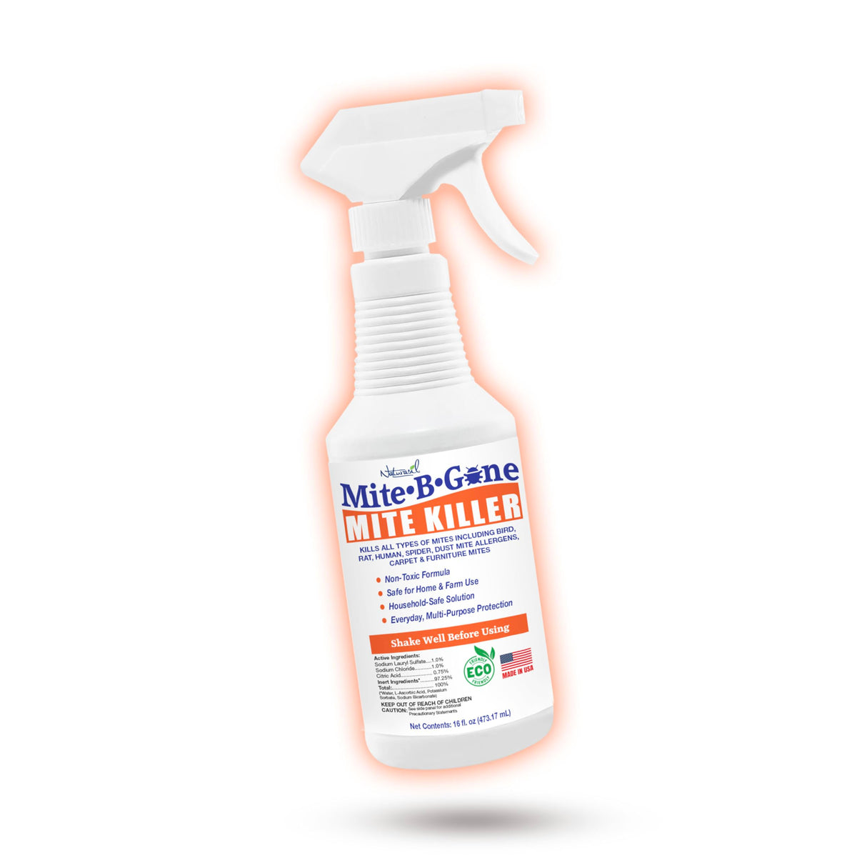 Naturasil Dust Mite Killer Spray bottle for fast, plant-based mite control at home.