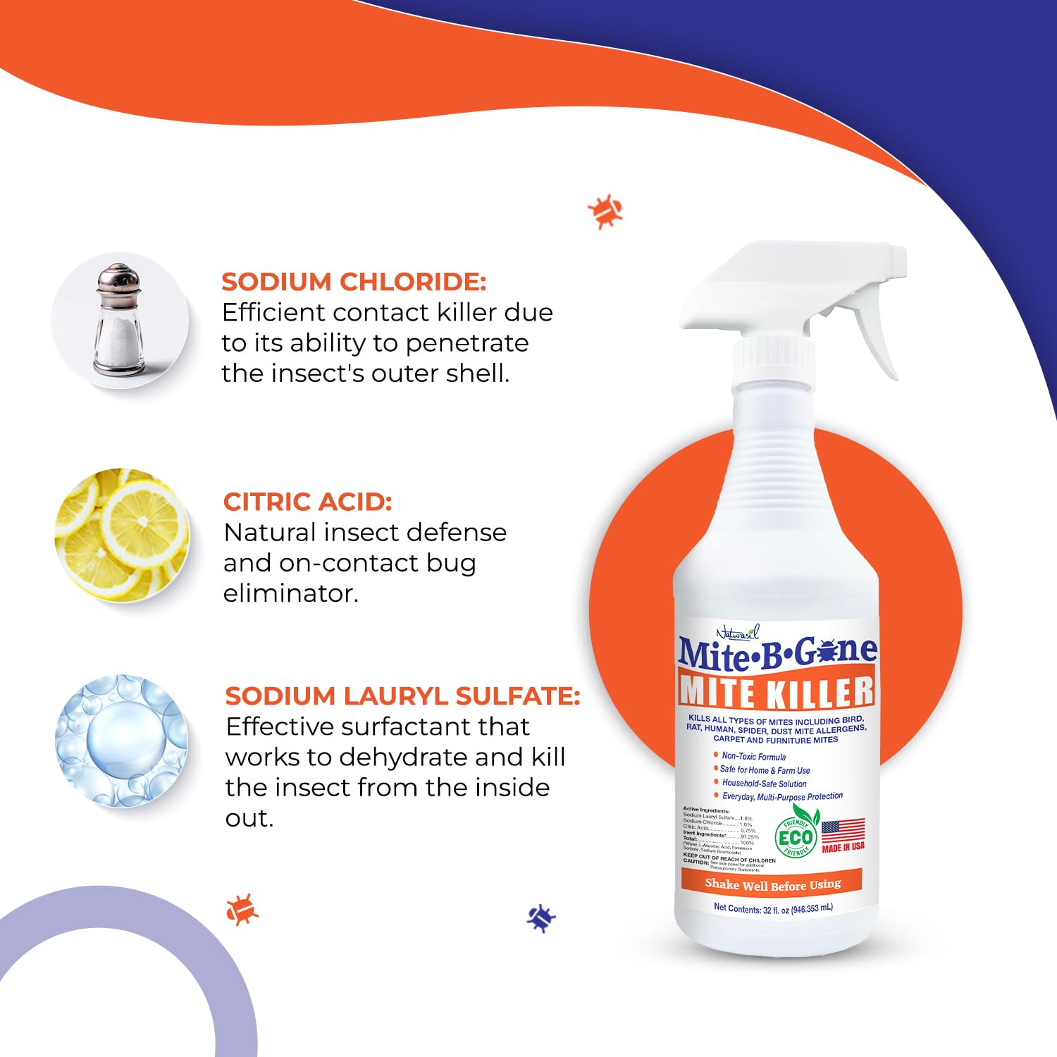 Naturasil Mite Killer Spray as a fast-acting mist for quick relief.