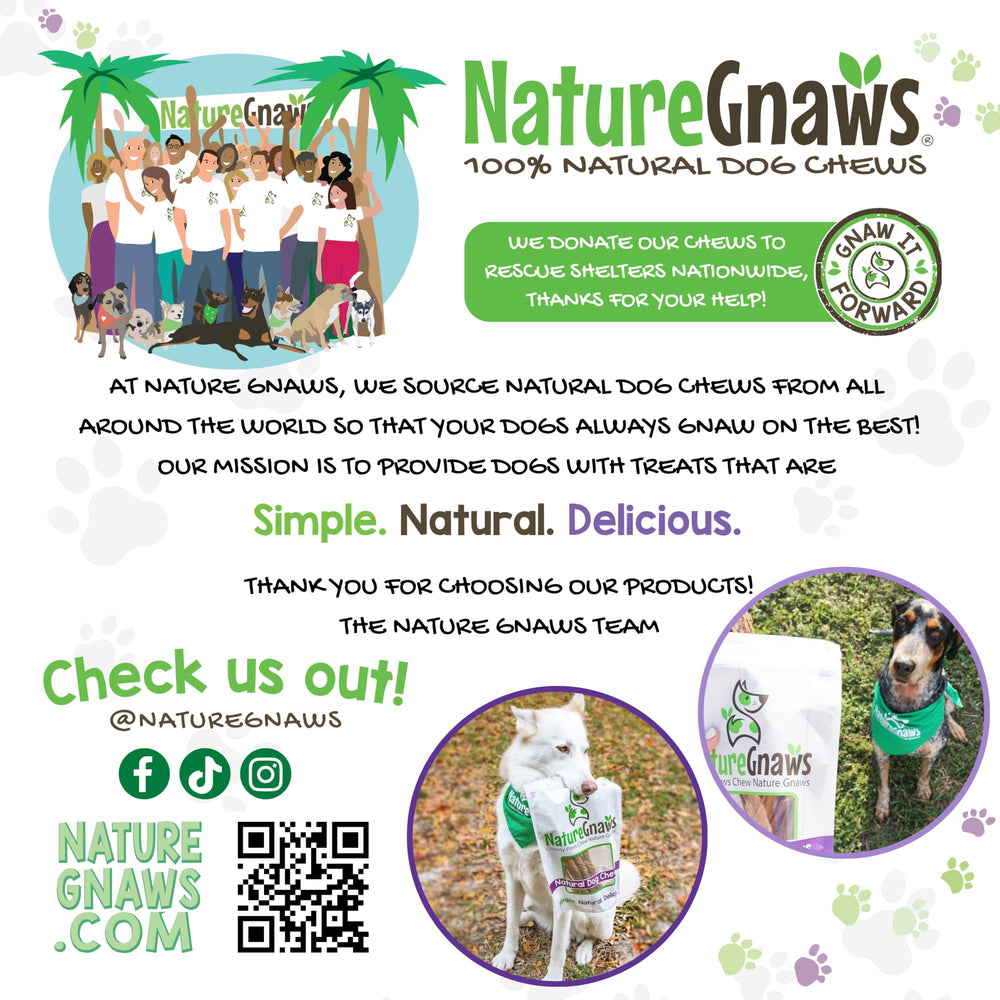 Nature Gnaws family run brand offers 100 natural chews from responsibly sourced ingredients