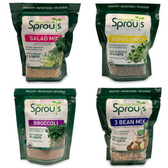 Nature Jim's Sprouts lentils seeds for quick home sprouts