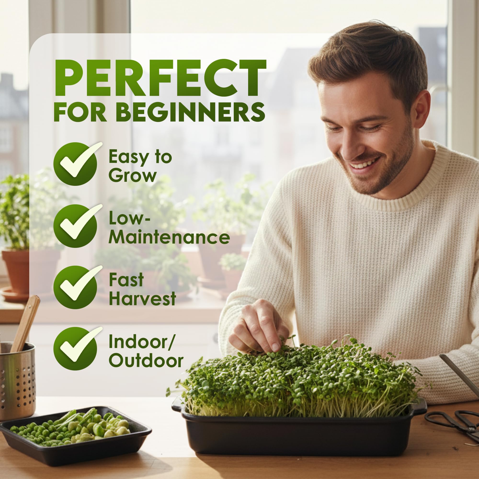 Nature Jims Sprouts resealable bag keeps seeds fresh for longer harvests