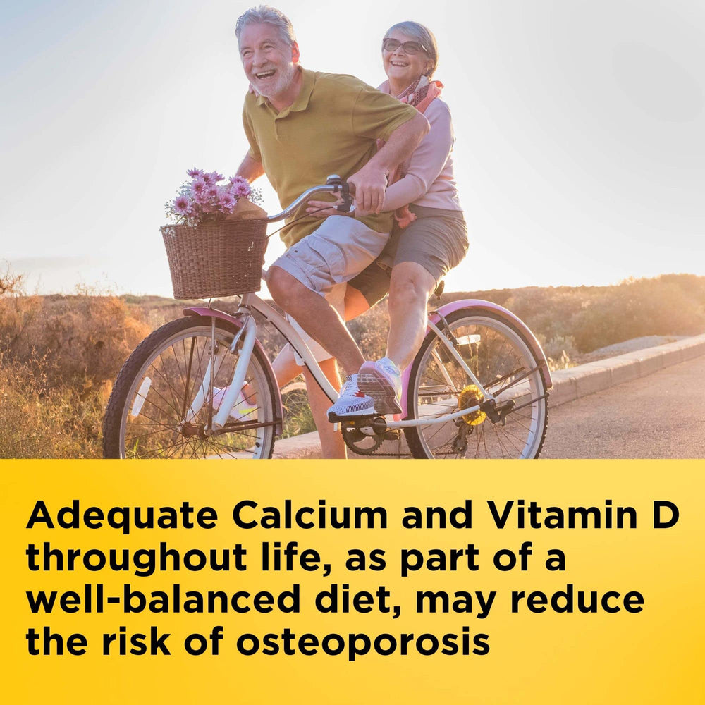 Nature Made Calcium 600 mg D3 softgels for daily calcium intake.