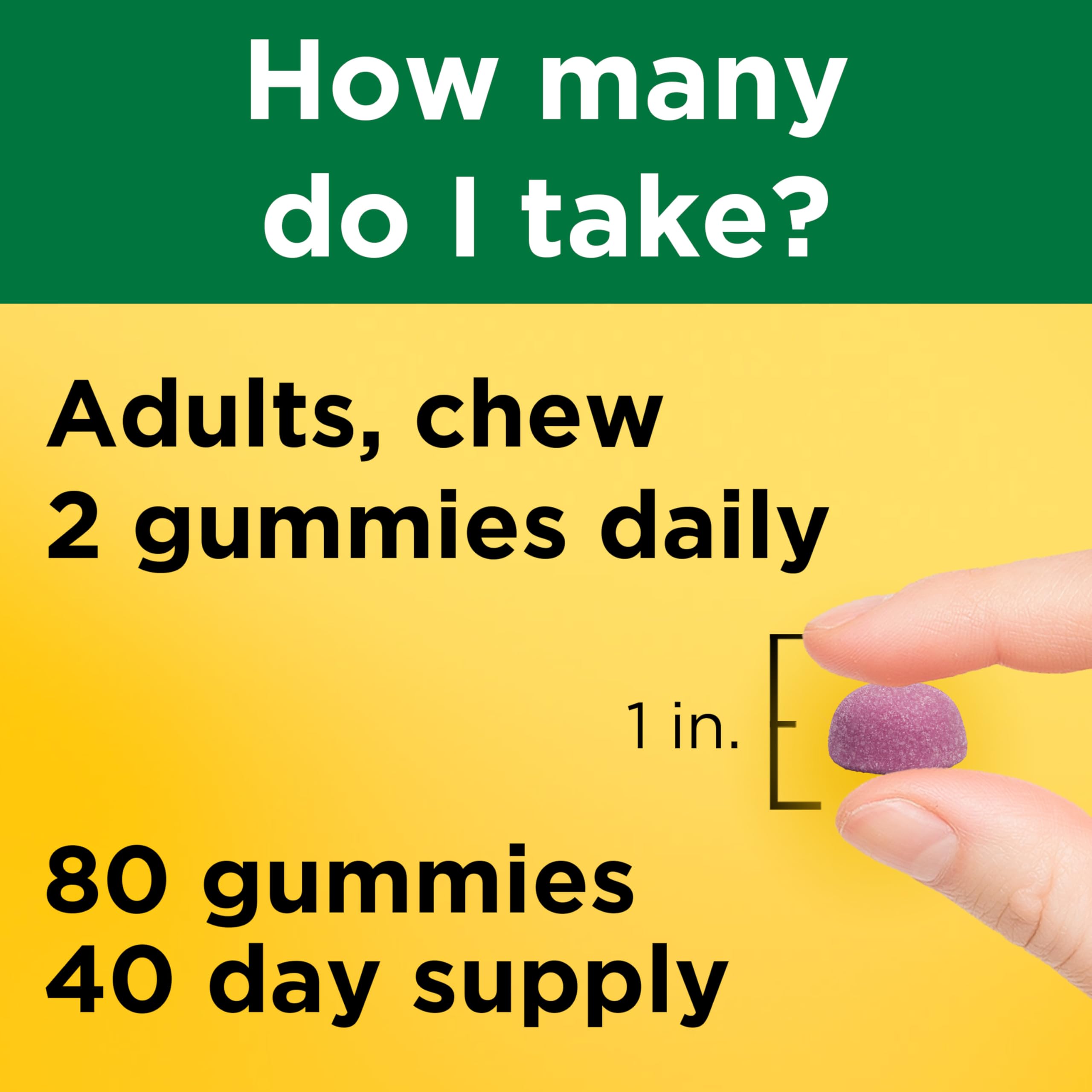 Nature Made Calcium Gummies daily-dose chewable for adults