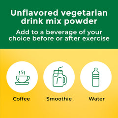 nature made creatine powder dissolving in water demonstrates easy mix