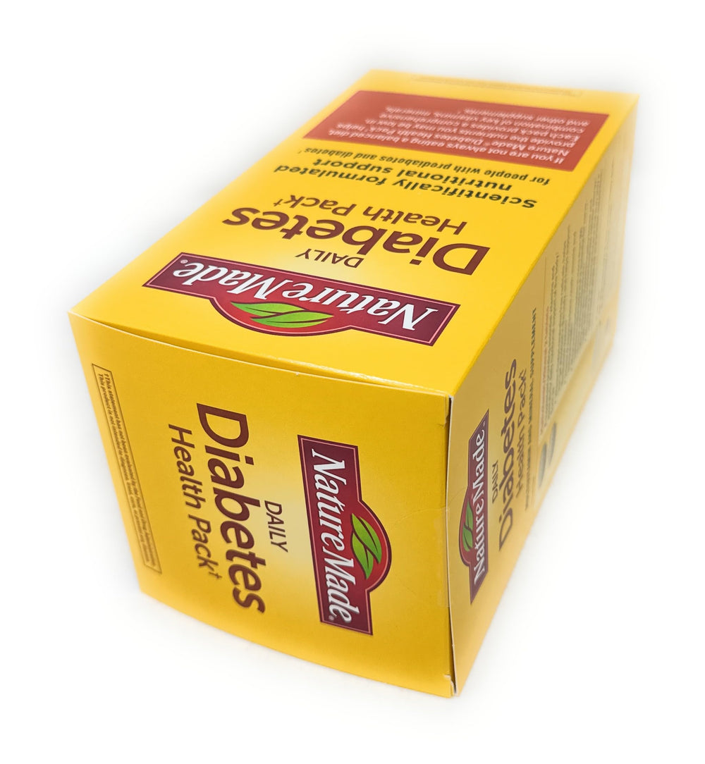 Nature Made Daily Diabetes Health Pack daily dose packets for easy use