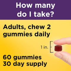 Nature Made Elderberry Gummies are vegetarian and pectin-based.