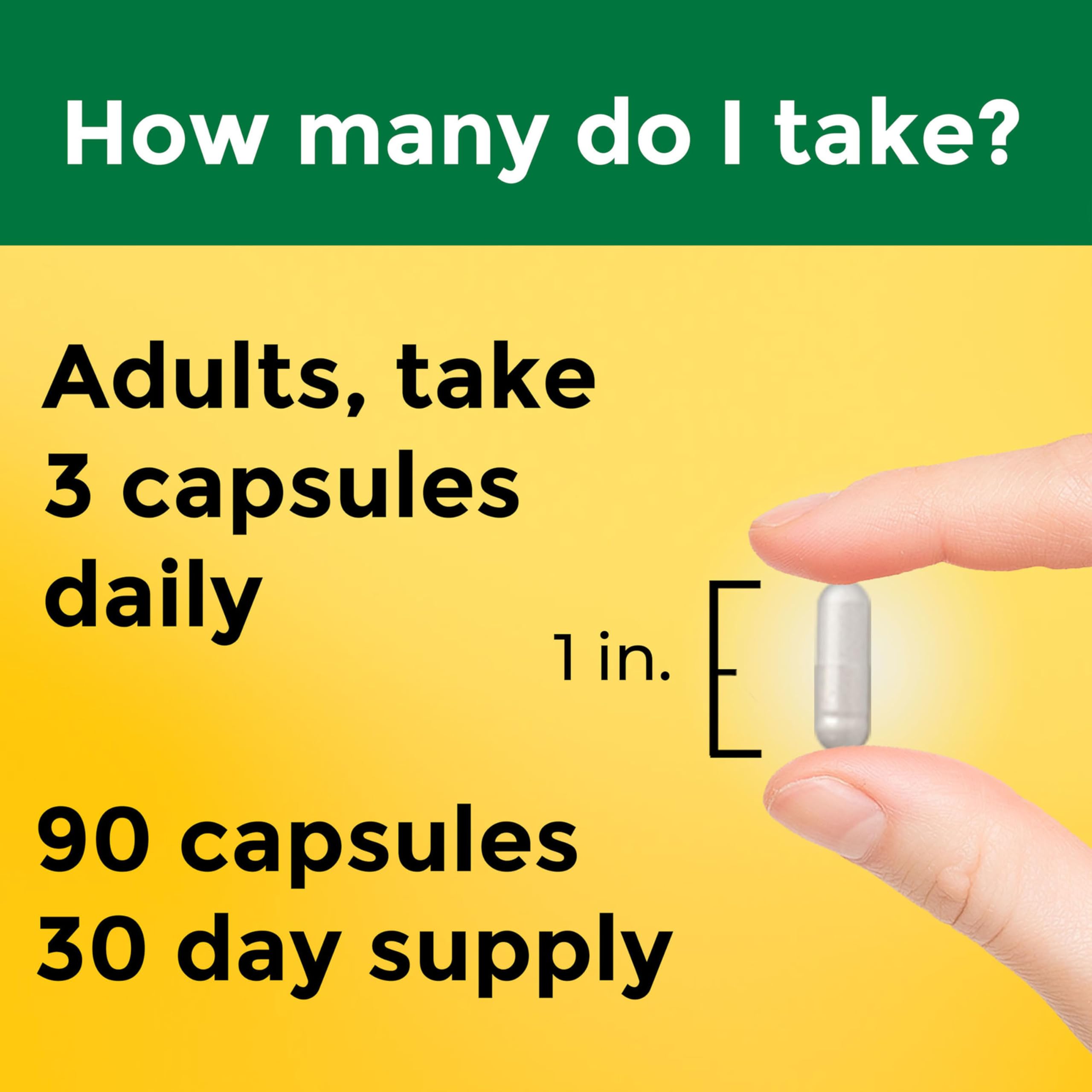 Capsules of Nature Made Magnesium Glycinate, gentle on stomach formula