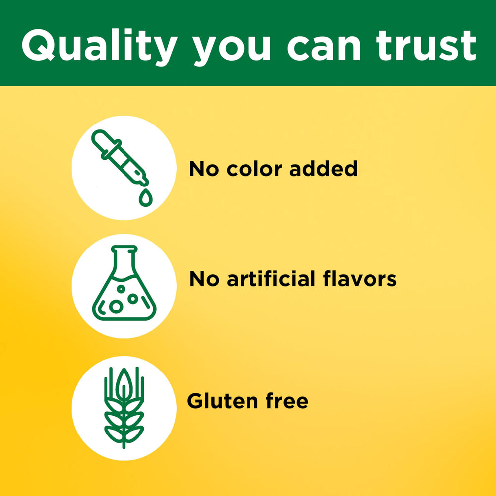 Nature Made Magnesium Glycinate gluten-free label, no color added