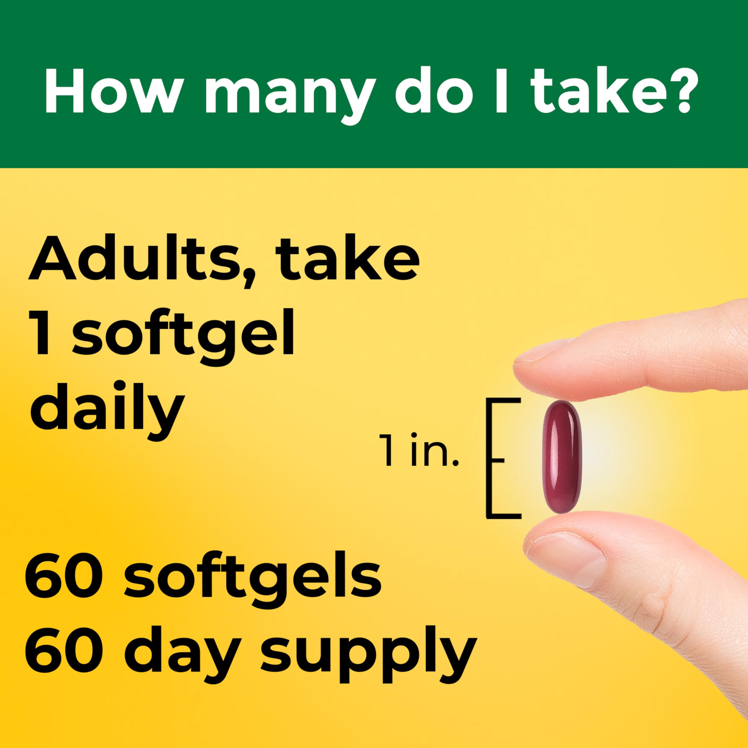 Packaging of Nature Made Magnesium Oxide 400 mg softgels in a bottle.