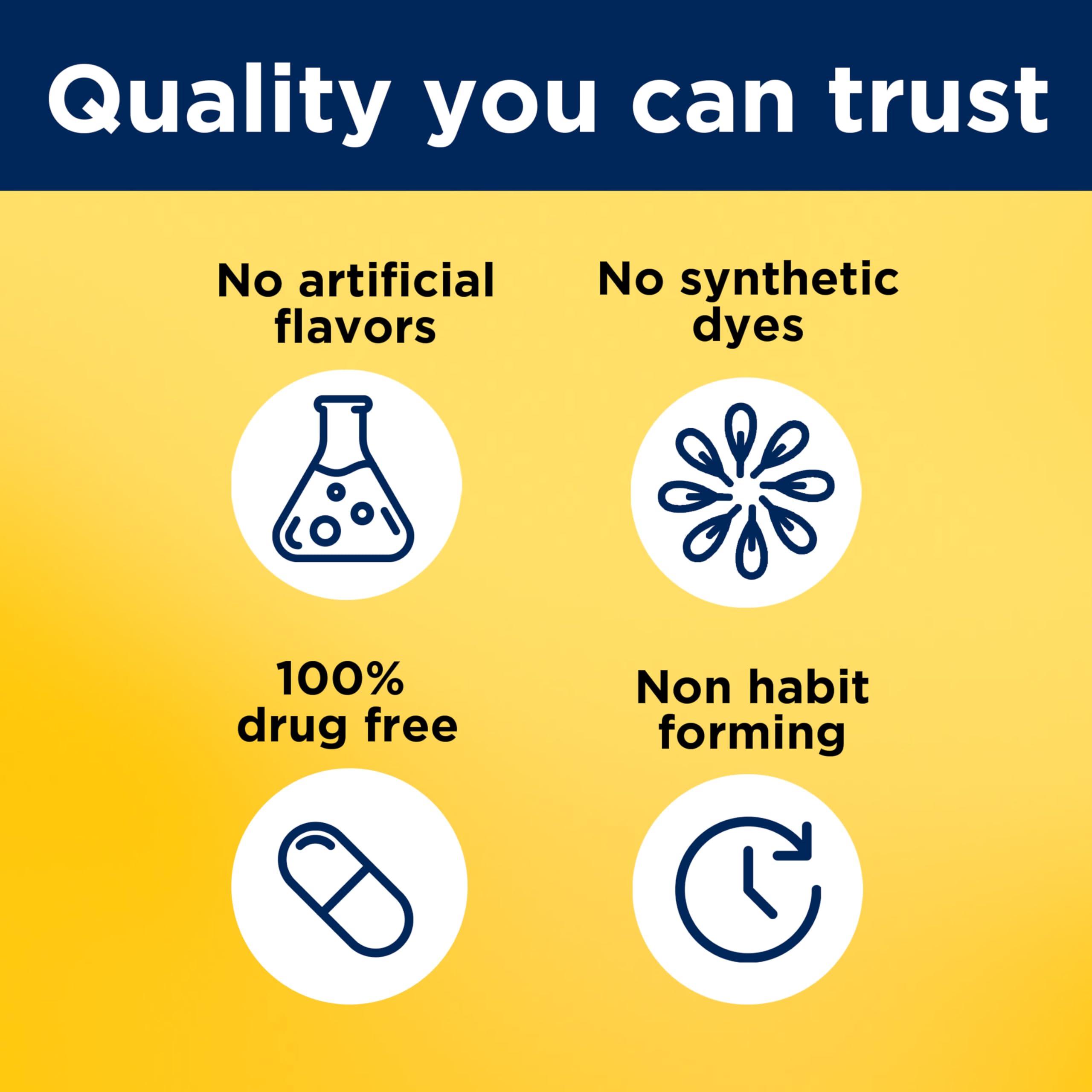 Nature Made Melatonin 10 mg fast-dissolve label highlights drug-free formula.