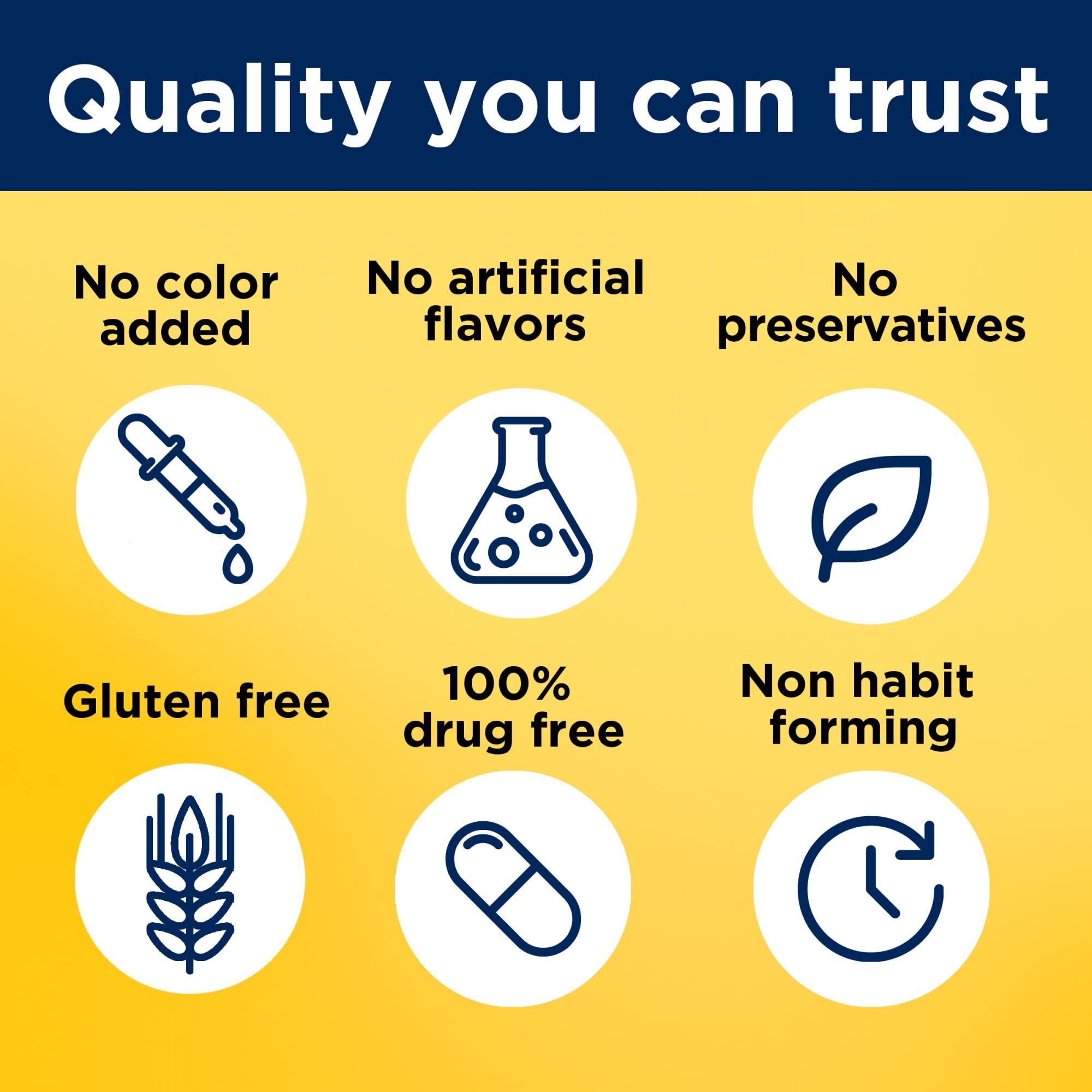 Nature Made Melatonin 3mg gluten-free pack for allergen-friendly option.