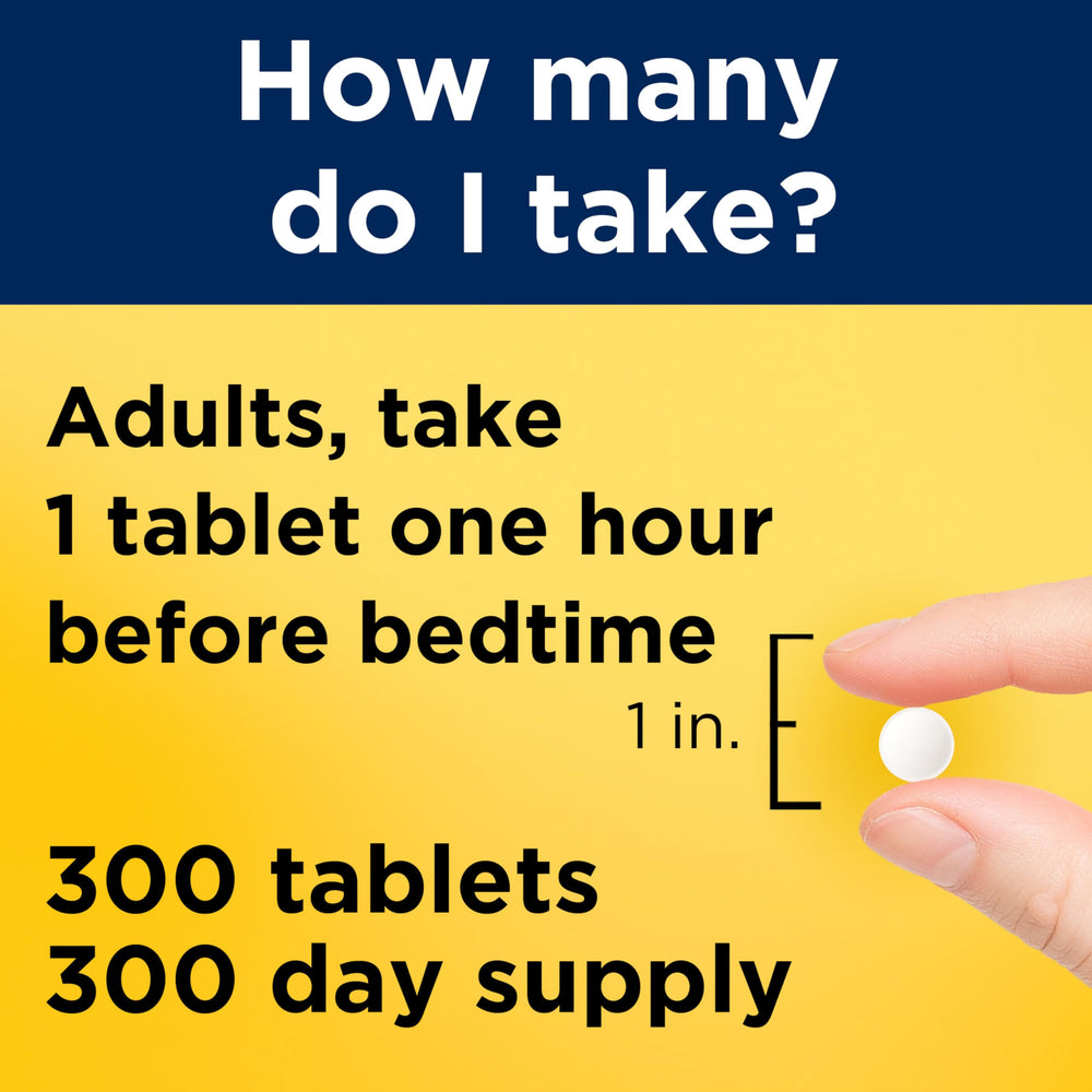 Nature Made Melatonin 5mg bottle shows dosage instructions clearly