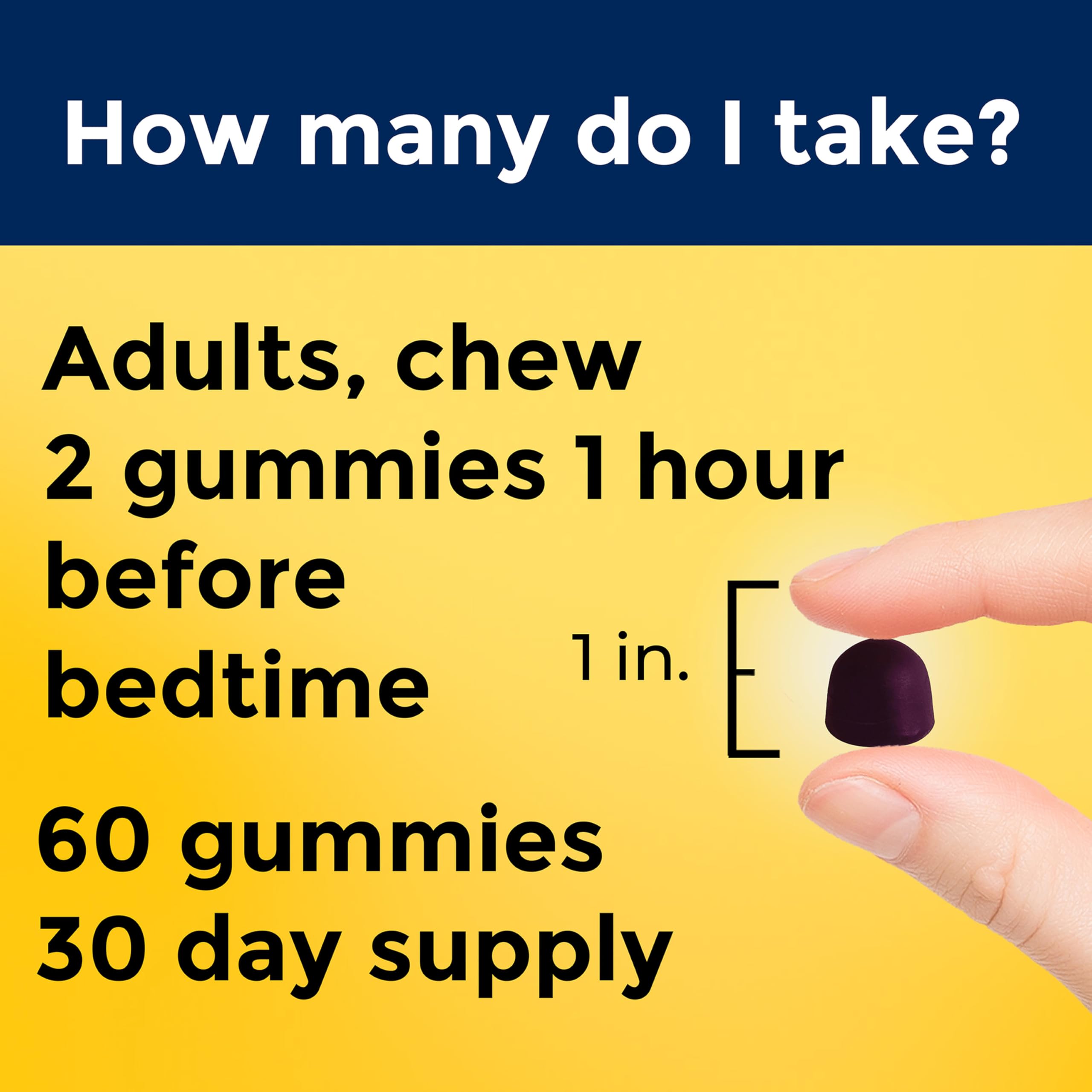 Gluten-free Nature Made melatonin gummies with no artificial flavors.