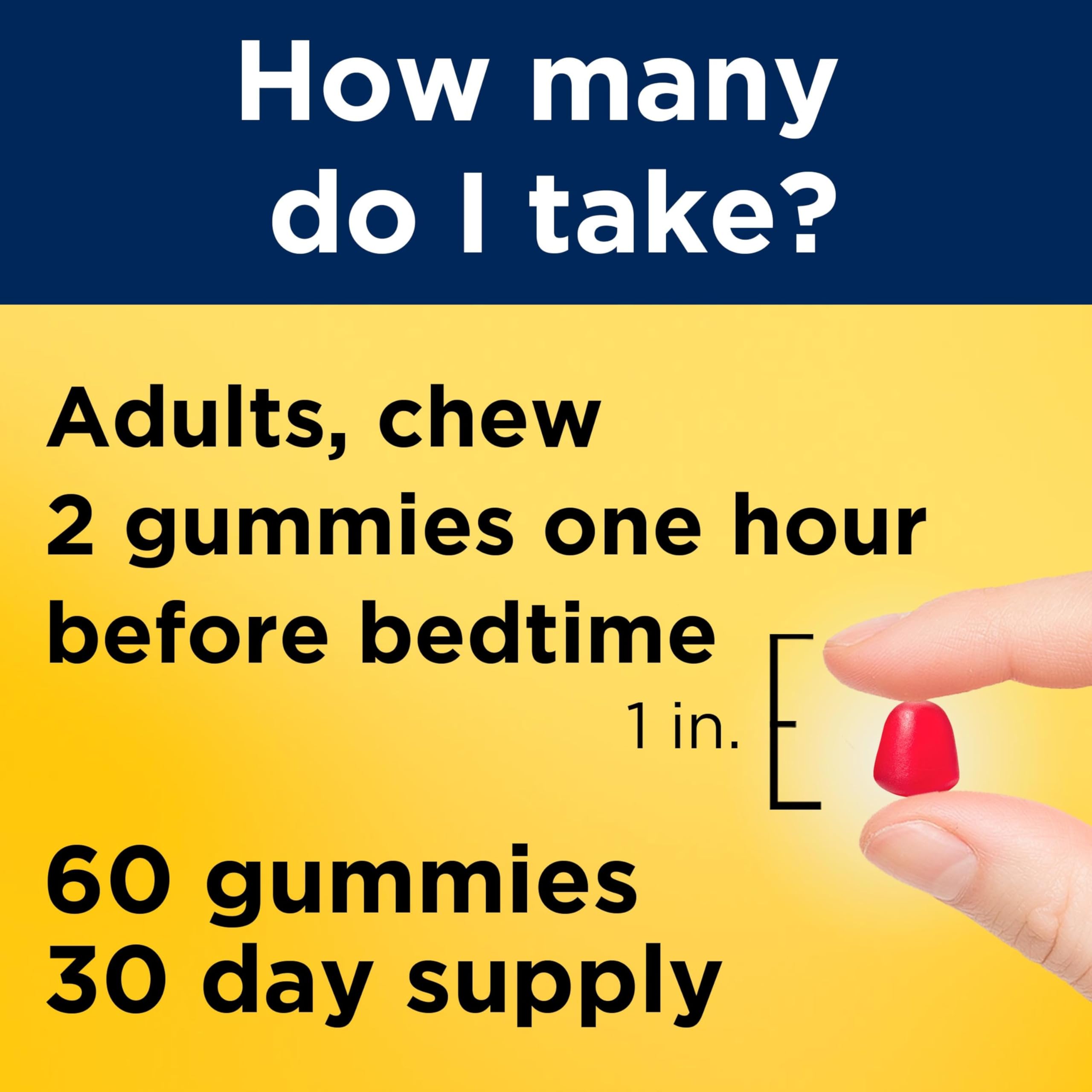 Nature Made Melatonin Gummies gluten-free label emphasizes clean formulation